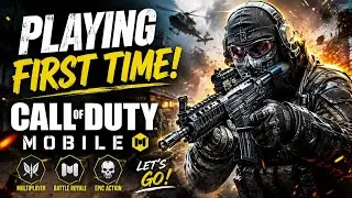 Playing Call of Duty: Mobile for the FIRST TIME! 🔥