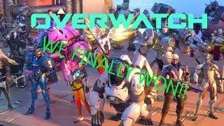 WE FINALLY WON!!!  Overwatch w/ Christian