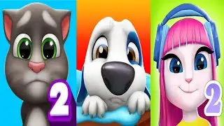 My Talking Tom 2 Vs My Talking Hank 2 Vs My Talking Tom 2