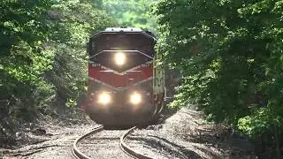 Canadian Pacific F12 Departing Brownville Junction - 6/5/2020