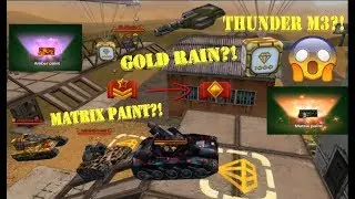 Tanki Online - Road to Legend #2 Matrix Paint?! Thunder M3 at Lieutenant Rank?!