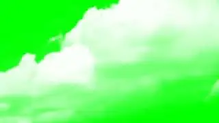 greenscreen animation effects with passing cloud  greetings