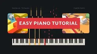 Dancing Line - The Savanna // Easy Version (Synthesia Tutorial + MIDI)