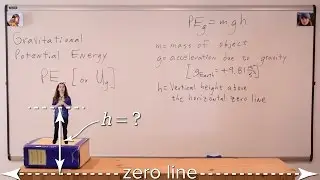 Introduction to Gravitational Potential Energy with Zero Line Examples