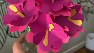 How to make 3D Paper Flowers