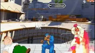 WIN MUGEN HI-REST TAG TEAM - PETER Y JESUS VS EL HEROE GALACTICO v7 Y TROMPUDO