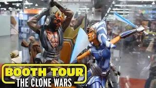 The Clone Wars Collectibles Booth Tour | Sideshow at Star Wars Celebration 2022