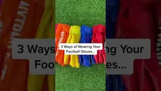 3 Ways To Wear Football Gloves 