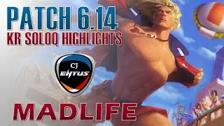 CJ Entus Madlife - Taric Support - KR LOL Master 588LP Highlights