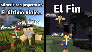 El viaje por la Dragona - Mi serie con JasperroGamer #5 / Minecraft pe