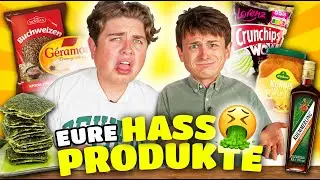 Wir ESSEN eure HASSPRODUKTE 🥡🍇 mit Smiley I XXL Folge