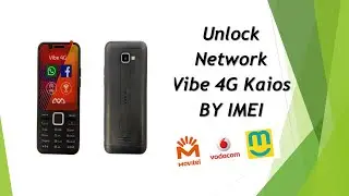 Desbloqueio de rede de VIBE 4G KAIOS NL By IMEI. (veja descrição)