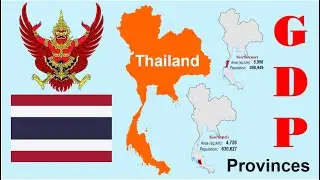 Ranking GDP of Thailand's provinces in 2020| TOP 10 Channel