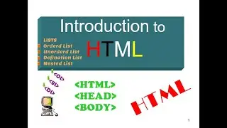 Lists in HTML Unordered Lists, Ordered Lists and Nested Lists