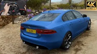 600HP Jaguar XE-S | Forza Horizon 5 | Logitech g29 gameplay