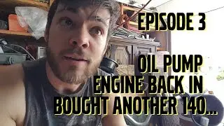 🇸🇪Resealing Engine, Oil pump Volvo 240 Turbo Restoration Ep 3