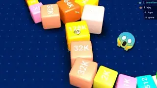 Satisfying Game 🇵🇭 - Top 2 in 2048 Cubes.io 😱 #cubes  #gaming #gameplay #bellshope