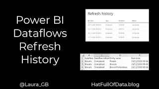 Power BI Dataflow - Refresh History