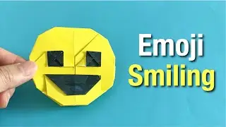 HOW TO MAKE ORIGAMI EMOJI SMILING FACE