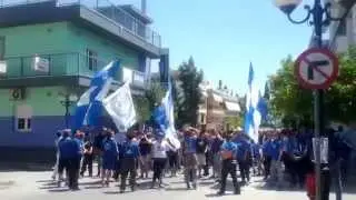Νίκη Βόλου - Ολυμπιακός Βόλου 0-0 (2014) - Πορεία