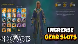 Hogwarts Legacy - How To Increase Gear Slots - All Merlin Trial Challenges