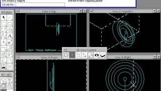 2.2 MicroStation v5 3D Set Display Depth