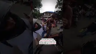 This woman’s scarf got caught in a bike chain. Here’s how a passerby saved her…