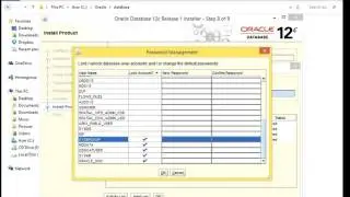 Oracle DataBase 12c Installation on Windows 8.0 or 8.1 Video 4