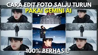 How to Edit Photos in Snowfall with Gemini AI || Viral Winter Snow Photo Edit on TikTok