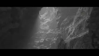 Blender 3D - Cave Scene Test 1