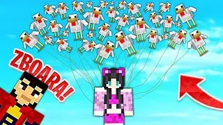 MINECRAFT! CUM SA ZBORI CU 100 DE GAINI?