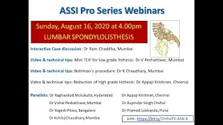 ASSI Pro Series - Lumbar Spondylolisthesis