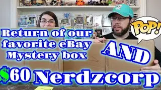 2nd shot at that great eBay Box! And a 60 dollar mystery box from NERDZCORP! Great Returns all day!!