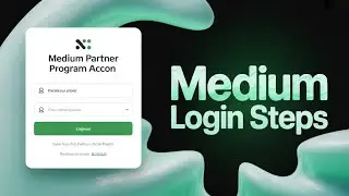 How to login to your Medium Partner Program account - simple approach