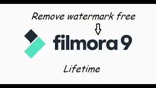 How to remove watermark from filmora 9.