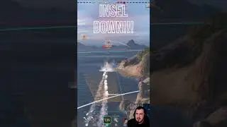 INSEL DOWN!!!! ⚓️ in World of Warships 🚢 