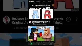 It's got randomized videos #randomvideo #xrecorder #geometrydash #minecraft #youtube