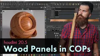 Houdini 20.5 - Wood panels in COPs