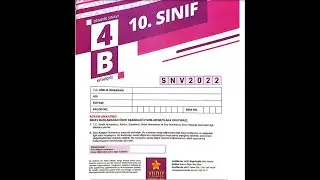SINAV YAYINI 10. SINIF DENEME( FİZİK SORULARININ ÇÖZÜMLERİ)