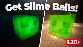 ✅ How to GET SLIME BALLS Easily in Minecraft 1.20 & 1.20.1 👍 (Java & Bedrock) Find Slimes!