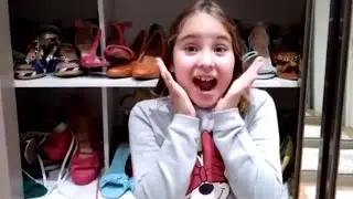 Provando os sapatos da minha avó escondida 😱😱😱