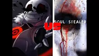 Undertale New Era - Killer Sans VS Soul Stealer [PVP/DEATH MODE: ON] [IN REAL TIME]