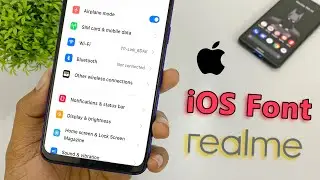 Install original iOS font on any Realme and Oppo Device without root