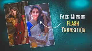 New Trending Face Light Blink | Face Mirror video editing kaise kare | Vinit Sah