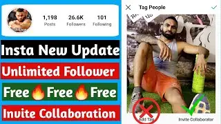 Free 🔥Instagram Followers | Instagram New Update | Real Followers | Brand Collabration | Live Proof🔥