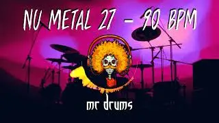 Nu Metal 27 - 90 BPM | Backing Drums | Only Drums