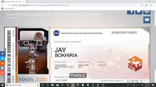 How To Send Your Name To Mars 2020 NASA