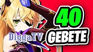40 X Gebete Genshin Impact  deutsch Gameplay  