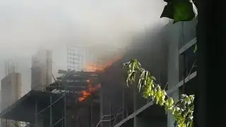 Самара, пожар в новостройке, 11.07.24.
