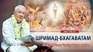 17/05/2024 Шримад-Бхагаватам 10.3.9-12. Е.М. Чайтанья Чандра Чаран прабху. Вриндаван парк.